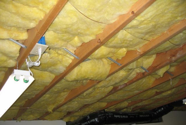 Ceiling Insulation In Your Basement, Rigid Foam Board Basement Ceiling